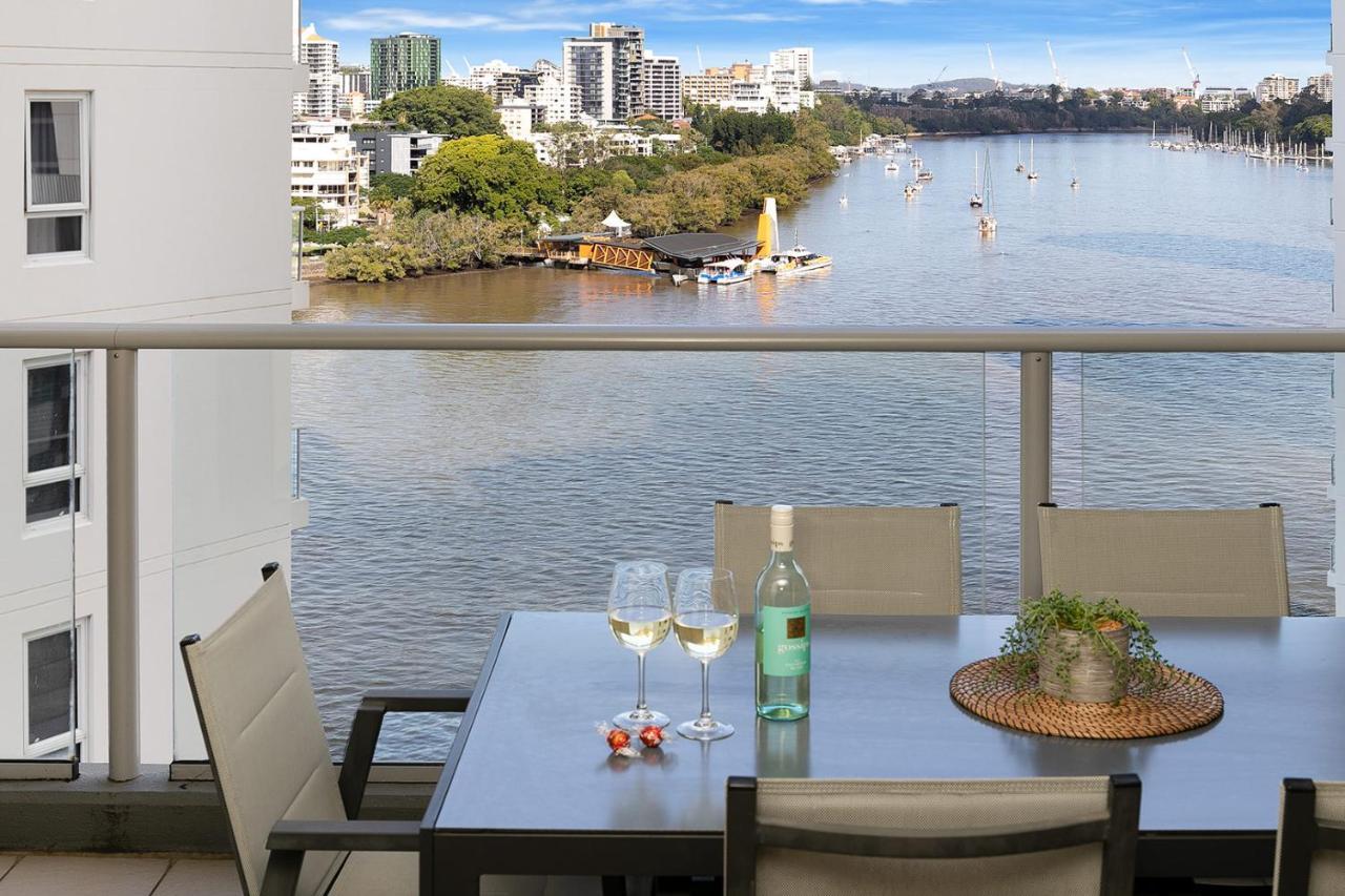 Amazing River View - 3 Bedroom Apartment - Brisbane Cbd - Netflix - Fast Wifi - Carpark Eksteriør bilde