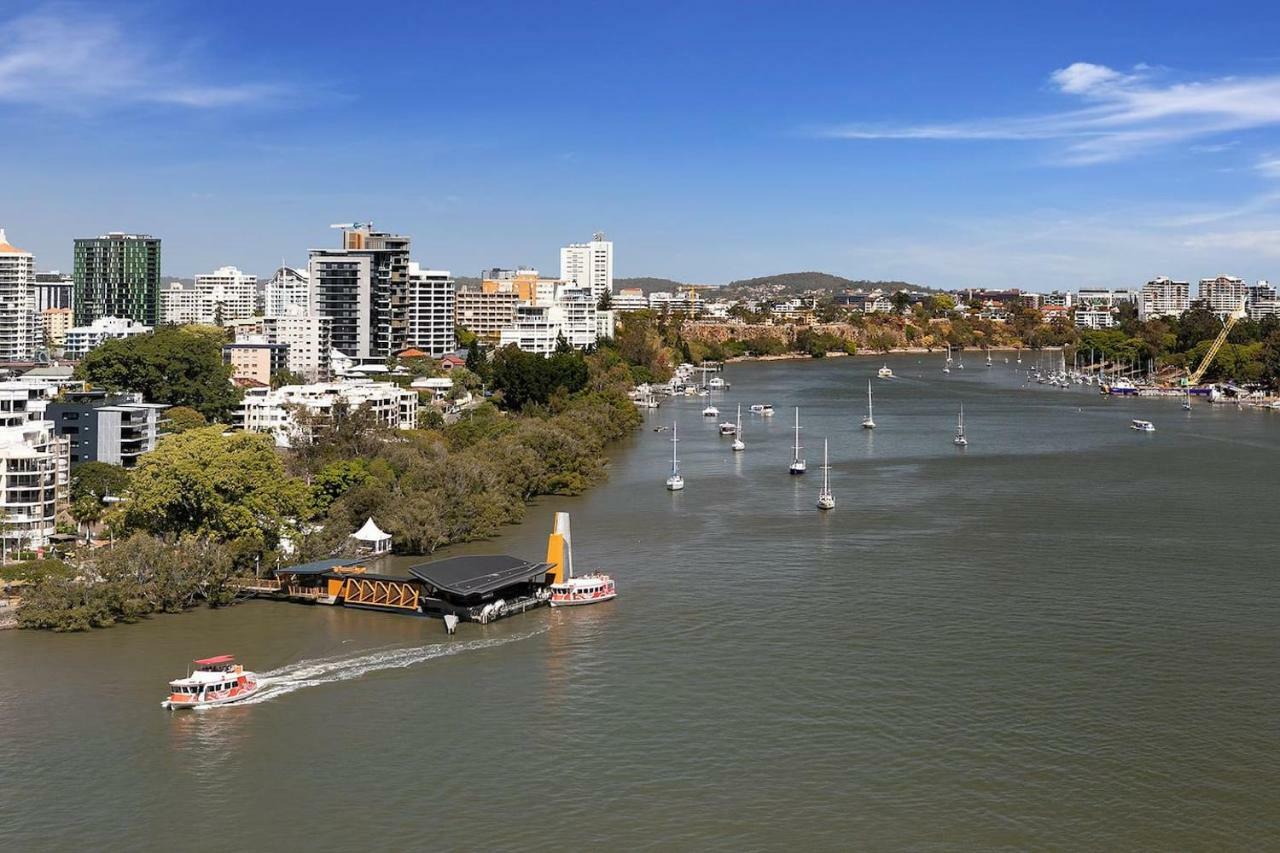 Amazing River View - 3 Bedroom Apartment - Brisbane Cbd - Netflix - Fast Wifi - Carpark Eksteriør bilde