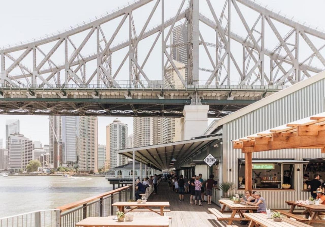 Amazing River View - 3 Bedroom Apartment - Brisbane Cbd - Netflix - Fast Wifi - Carpark Eksteriør bilde